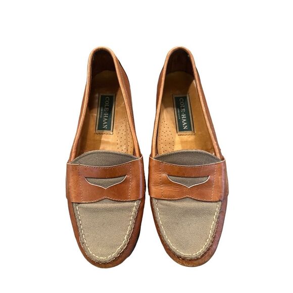 Cole Haan Brown and Tan Loafers - Picture 1 of 3